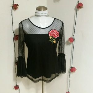 Disney Coco Bell Sleeve Top